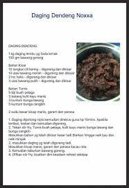 Its rare to see highschool abo students who a. Resepi Rendang Daging Noxxa