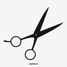 Scissors Hand Painted Black Scissors Vector Scissors Clipart Scissors Drawing Simple Canvas Paintings Scissors