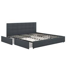 Buy top selling products like baxton studio brandy king storage platform bed and everyroom sydney full upholstered bed frame with storage. Platform Bed King With Storage