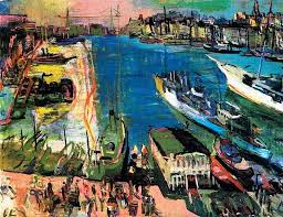 Oskar Kokoschka The Harbour Of Marseille 1925 Oskar Kokoschka Was An Austrian Kunst Abstracte Kunst En Constructivisme