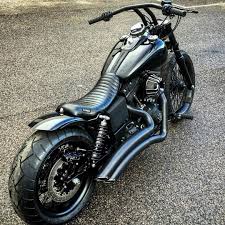 pete pearson on instagram 2015 fatbob just out the shop a lot of stuff on this like dlc coated stanchions etc deta harley bikes harley dyna harley softail