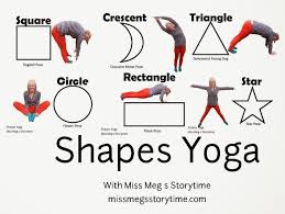 Shape Yoga Yoga For Kids Preschool Yoga Toddler Yoga