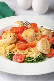 You won't believe how simple and tasty this recipe is! Scallops And Pasta With White Wine Butter Recipe Mygourmetconnection