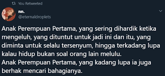 Dian nur faidah 13 october 2020. Anak Sulung Perempuan Banyak Tuntutan Sering Diherdik Kalian Semua Hebat Kisah Dunia