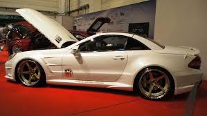 Mercedes Benz Sl 65amg Black Series Wide Body At Essen Motorshow Wide Body Mercedes Benz Benz