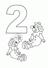 Number 2 Coloring Pages For Kids Counting Sheets Printables Free Wuppsy Com Coloring Pages For Kids Coloring Pages Inspirational Online Coloring Pages
