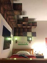 Pin On Minecraft Themed Kids Bedroom