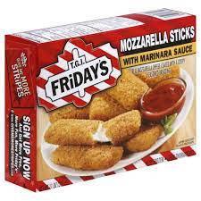 Tgi Fridays Mozzarella Sticks With Marinara Sauce Food Shop Food Snacks