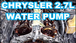 Detailed features and specs for the used 2008 chrysler sebring including fuel economy, transmission, warranty, engine type, cylinders, drivetrain and more. Water Pump Replacement Chrysler 2 7l Engine Overview Not A How To Intrepid Avenger Dodge Charger Youtube