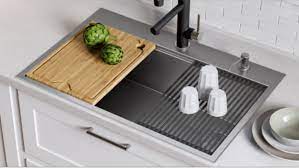 First, the quality is amazing, and not just initially. The Best Workstation Sinks For Your Kitchen Trubuild Construction Kitchen Kitchen Sink Best Workstation