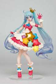 Taito Hatsune Miku Pop Idol Ver Birthday 2020 Prize Figure Hatsune Miku Birthday Anime Figurines Hatsune Miku