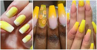 Shop with afterpay on eligible items. Updated 55 Sunny Yellow Acrylic Nail Designs August 2020