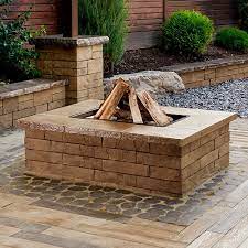 Photo gallery of the outdoor brick fire pit designs. Fire Pits Techo Bloc