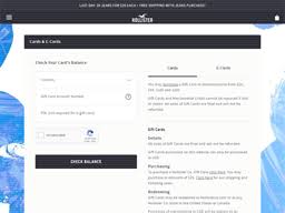 Check spelling or type a new query. Hollister Co Gift Card Balance Check Balance Enquiry Links Reviews Contact Social Terms And More Gcb Today