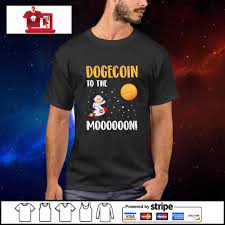 Cryptocurrency dogecoin went on a rocket ride to the moon and back over the weekend after elon musk poked fun at it on saturday night live before announcing on monday that his company would accept. Dogecoin To The Moon Shirt Hoodie Sweater Long Sleeve And Tank Top