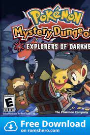 Download Pokemon Mystery Dungeon Explorers Of Darkness Micronauts Nintendo Ds Nds Rom Pokemon Nintendo Ds Nintendo