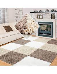 White & beige | 54 followers on linkedin. Long Pile Shaggy Living Room Shaggy Carpet Checkered White Brown Beige