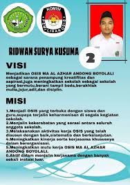 Visi misi masuk osis sma. Dilakukan Secara Online Partisipasi Pemilihan Ketua Osis Ma Al Azhar Andong Tetap Tinggi Zumrotut Tholibin
