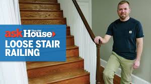 Wooden stairs wooden staircase interior design ideas modern wood stair railing ideas 2020 curved wood processing technique handrail for wooden stairs #woodworking. How To Tighten A Loose Newel Post Ask This Old House Youtube
