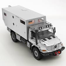 Mercedes Zetros Home 3d Model Expedition Vehicle Mercedes Unimog Expedition Truck