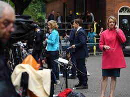 It was an unexpected honour to catch the final photograph of him as he left his field of battle for so long. Laura Kuenssberg Bbc Titan Who Would Die In A Ditch For Impartiality Laura Kuenssberg The Guardian
