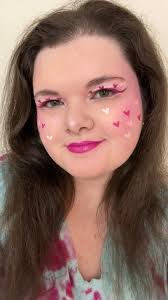 Pride parade makeup look and self-acceptance