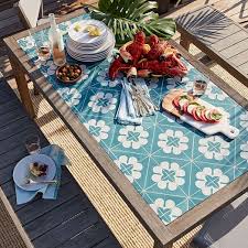 Mosaic Tiled Dining Table 60 X 30 449 99 Sale Less 20 Is 359 99 Outdoor Dining Table Dining Table Set Designs Outdoor Dining Table Diy