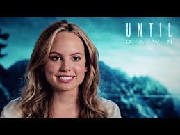 Until Dawn Meet The Cast Behind The Scenes Until Dawn Behind The Scenes Dawn