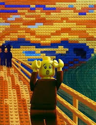 Home Skandinavisk Lego Art Art Art Parody