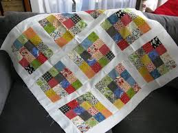 Sixteen Patch Baby Quilt Favequilts Com