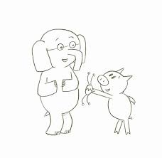 Super coloring pages coloring for kids character activities book activities preschool books preschool crafts preschool winter elephant party so if you don't know who piggie and gerald are then you must not have an elementary age kid in your house (and if you do and don't know who they. Piggie And Gerald Coloring Pages Coloring Home