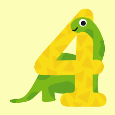 Verjaardagskaart Jongen 4 Jaar Dinosaurus Kaartje2go