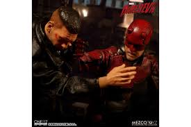 His existence is explained by the fact that when matt murdock first started operating as daredevil, he lied to people and told them he had a twin brother named mike to help hide his dual identities. One 12 Collective Marvel Daredevil Daredevil Matt Murdock 1 12 Mezco Mykombini