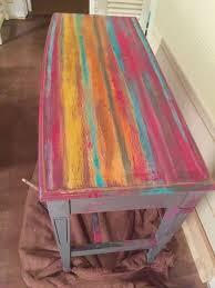 Mexican Blanket Dresser How To Blend Color With Clay Based Paint Mexican Furniture Painted Mexican Furniture Vintage Bedroom Furniture