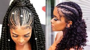 35 Quarantined Inspired Protective Styles Porsche Jahnae In 2020 Cool Braid Hairstyles Natural Hair Weaves Hair Styles