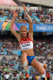 It was a tough job but someone had to do it. Russia S Sexiest Athlete Is Long Jumper Darya Klishina Atletismo Accion