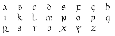 Clean alphabet — 16 letters to in french, unlike other languages, in french,. Onciale Wikipedia