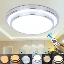 Modern 2 4g Remote Control Led Ceiling Light Aluminum Acryl High Brightness Warm White Cold White Dimming Surface Mounted Lamp Led Ceiling Lights Ceiling Lights Ceiling