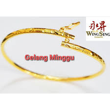 Maybe you would like to learn more about one of these? 1pcs Wing Sing 916 Gold Big Dipper Bangle Gelang Minggu Emas 916 Shopee Malaysia
