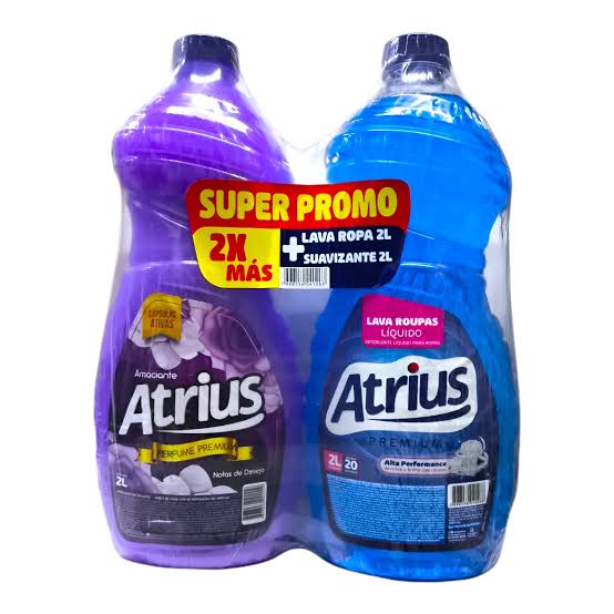 Jabón + Suavizante Atrius - Pack 2L