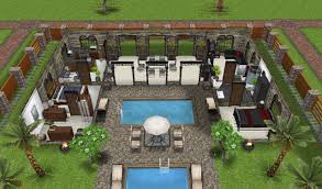 Sims freeplay how to swap houses. Simsfreeplay Outdoor House And Patio Sims Freeplay Houses Sims House Sims House Design