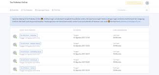Dalam menghadapi psikotes anda akan menemukan beberapa soal psikotes. Ini Daftar Situs Psikotes Online Buat Latihan Sebelum Tes Masuk Kerja