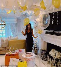Find images of balloon flower. Rochelle Humes Is Treated To Designer Gifts A Room Full Of Balloons And Even A