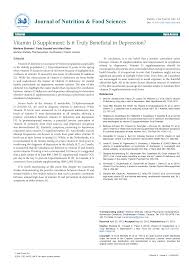 Taking vitamin d supplements was effective at improving anxiety symptoms in patients with depression and low vitamin d levels, according to a september 2020 study published in brain and behavior. 2