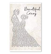 Check spelling or type a new query. Luke Combs Beautiful Crazy Lyric Couple Typography Poster