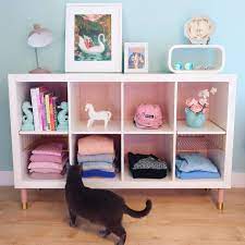21 inventive ways to use ikea kallax shelves around the home. Ikea Kallax Shelves Ideas Popsugar Home