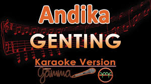 Berikut chord dan lirik lagu kangen selasa 10 desember 2019 2114. Andika Kangen Band Genting Karaoke Lirik Tanpa Vokal Youtube
