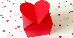 Herz vorlage zum ausdrucken herz vorlage. Herzschachtel Falten Ohne Kleben Vorlage Anleitung Fur Valentinstag