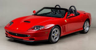 Ferrari 550 Barchetta For Sale Two Previous Owners Extra Low Mileage Carscoops Ferrari For Sale Ferrari Ferrari Car