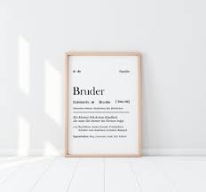 Geschenk Hochzeit Kunstdruck Bruder Definition Geschenk Schwester Kunstdruck Drucken